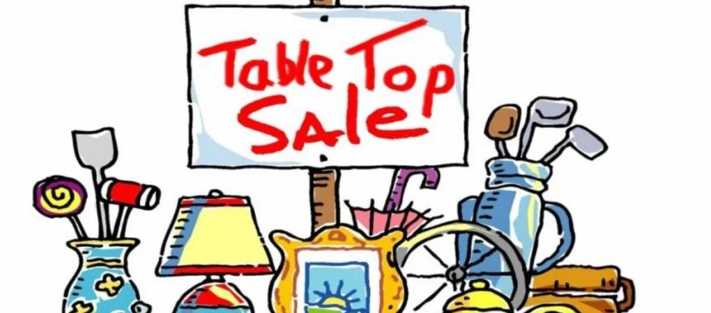 Table Top Sale
