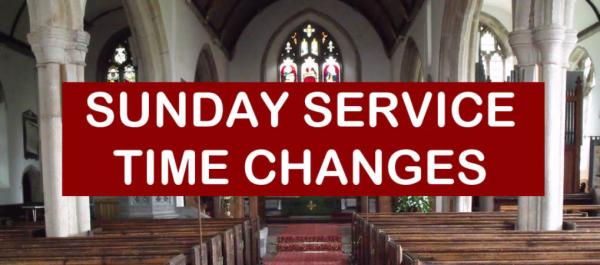 St Erney Sunday Service Changes