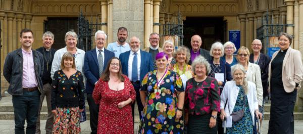 Stephanie and David commissioned as Local Worship Leaders